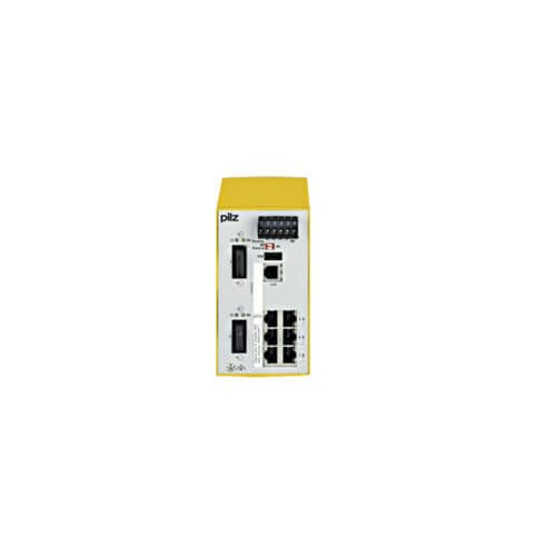 Conmutador Ethernet administrable - PSSnet SHL 6T 2FSMSC MRP - PILZ - 8 puertos / 10/100BaseT(X) / estándar