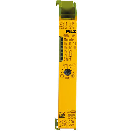 Módulo de extensión E/S - PNOZ yi4 2DI T3C - PILZ - para relés de seguridad / modular