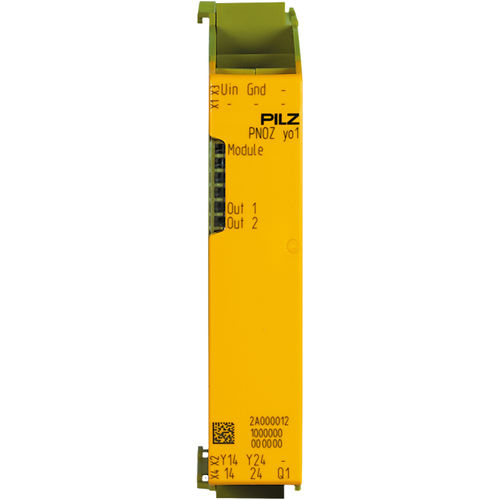 Módulo de extensión E/S - PNOZ yo1 2SO - PILZ - para relés de seguridad / modular