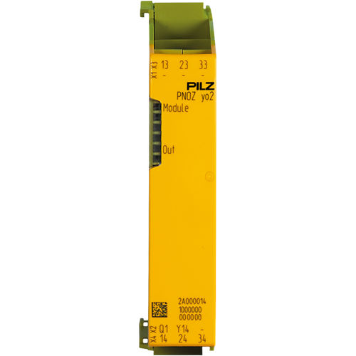Módulo de extensión E/S - PNOZ yo2 3NO - PILZ - para relés de seguridad / modular
