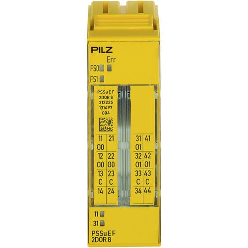 Módulo E/S digital - PSSu E F 2DOR 8 - PILZ - 2 S / de seguridad / de relés