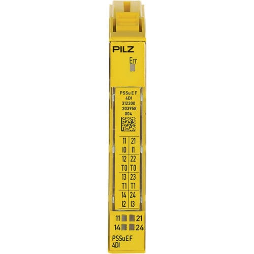 Módulo E/S digital - PSSu E F 4DI - PILZ - de 4 E / de tensión