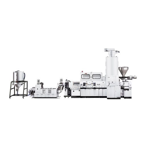 Línea de extrusión refrigerada con agua - CK-SF100 - Cheng Yieu Development Machinery Co., Ltd. - de alto rendimiento / para peletización / para PP