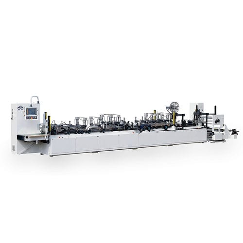 Máquina para fabricar bolsas de plástico - ACM series - Dah Bah Machinery Industrial Inc. - de papel