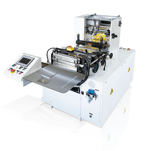 Máquina de corte de cuchilla - ACDV-S series - Dah Bah Machinery Industrial Inc. - para papel / de film de plástico / de etiquetas