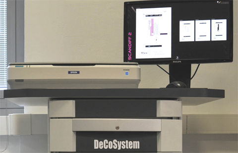 Sistema de inspección digital - SCANDIFF2, SCANDIFF2-CD - DeCoSystem S.r.l. - para imprenta