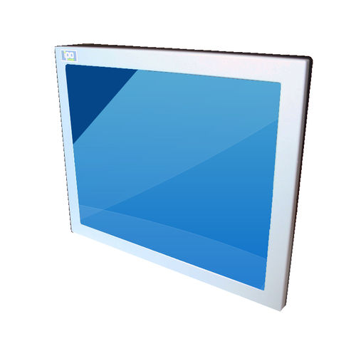 Monitor con pantalla táctil resistiva - ELIOS-17SF - IPO Technologie - LED / industrial / 17"