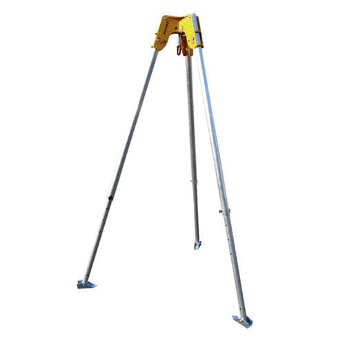 Trípode de elevación de aluminio - CT3 - HUCHEZ - articulado / compacto / resistente a la corrosión