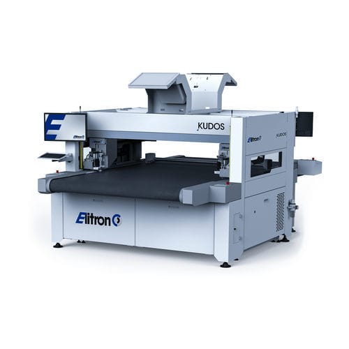 Máquina de corte de cuchilla - KUDOS - Elitron IPM S.r.l. - para textiles / para cuero / para cartón