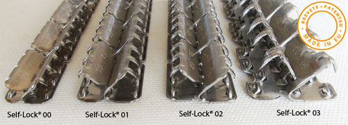 Grapa para cintas transportadoras para baja carga - SELF-LOCK ® - MLT MINET LACING TECHNOLOGY SA