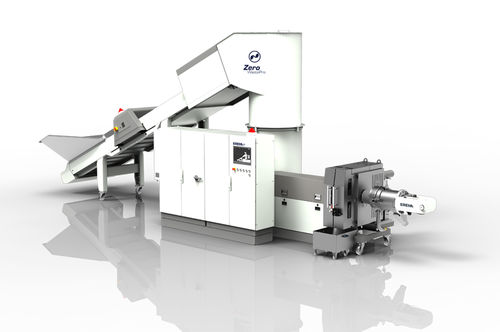 Extrusora de un husillo - INTAREMA® ZeroWastePro series - EREMA Engineering Recycling Maschinen und Anlagen - de reciclado / de film plástico / compacta
