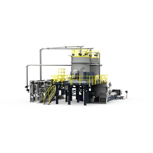Línea de extrusión compacta - VACUREMA® PRIME - EREMA Engineering Recycling Maschinen und Anlagen - para envases termoformados / de placas / de reciclaje de plásticos