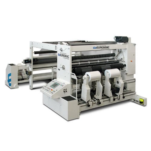Cortadora rebobinadora automática - TB-6CM - EUROMAC - para uso polivalente