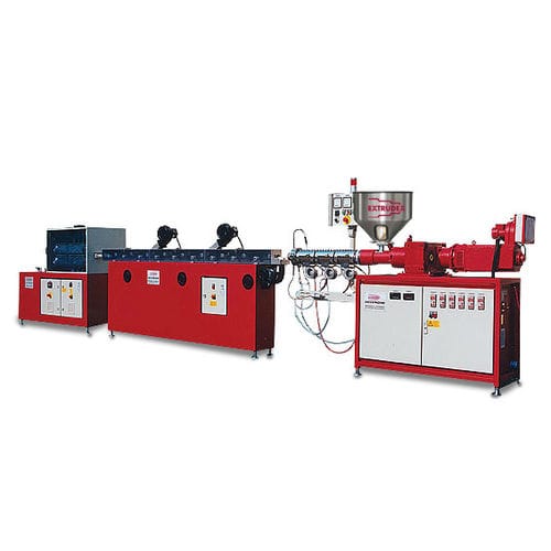 Línea de extrusión de tubos - Extrudex Kunststoffmaschinen GmbH - para PP / para PE