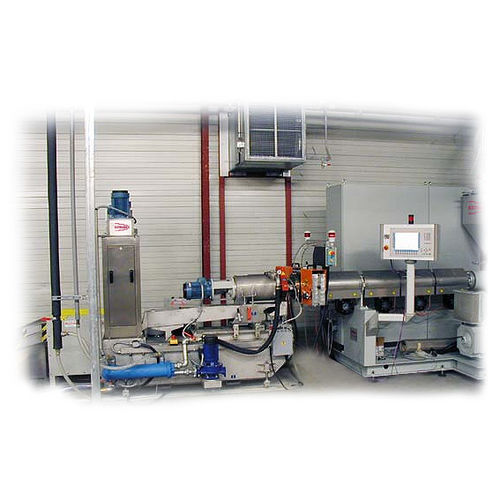 Granuladora con cabezal sumergido en agua - Extrudex Kunststoffmaschinen GmbH - para la fabricación de granulados de plástico
