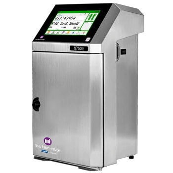 Impresora por chorro de tinta continuo - 9750 E  - MARKEM-IMAJE - integrable / de color / con pantalla táctil