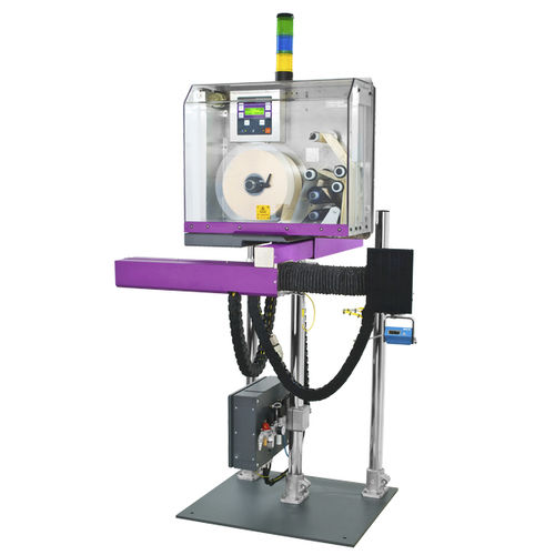 Máquina de impresión-colocación de etiquetas de transferencia térmica - CimPak - MARKEM-IMAJE - para etiquetas / para embalajes / monocroma