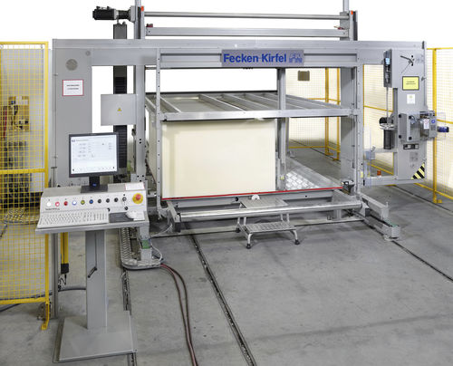 Máquina de corte de sierra de cinta - C 56 - Fecken-Kirfel GmbH & Co. KG, Maschinenfabrik - para material plástico / CNC / de contorno