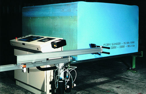 Máquina de corte de sierra de cinta - T 2 - Fecken-Kirfel GmbH & Co. KG, Maschinenfabrik - para espuma / CNC / totalmente automatizada