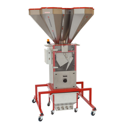 Mezclador-dosificador gravimétrico - FGB 25 - Ferlin Plastics Automation - de granulado / para granulado de plástico / para la industria del plástico