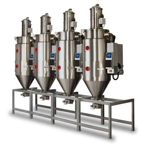Secador de aire seco - DRYWELL - Ferlin Plastics Automation - batch / para plástico / para granulado de plástico