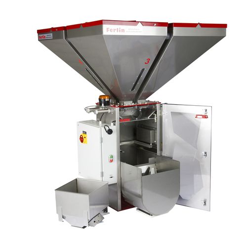Mezclador-dosificador gravimétrico - FGB 5 - Ferlin Plastics Automation - de granulado / para granulado de plástico / para la industria del plástico