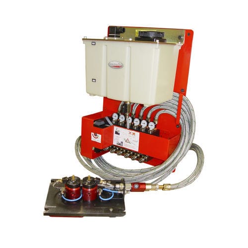 Sistema de microlubricación de aceite - MICROLUB V2 - PRONIC SAS - multipunto / de chapa / neumático