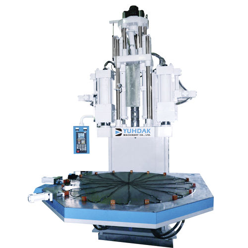 Máquina de inyección vertical - YL series - HUARONG PLASTIC MACHINERY CO., LTD. - hidráulica / eléctrica e hidráulica / para PVC