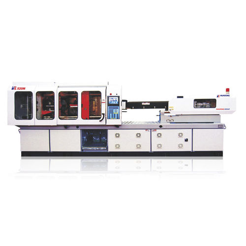 Máquina de inyección horizontal - HR-M  - HUARONG PLASTIC MACHINERY CO., LTD. - servohidráulica / con articulación de ángulo