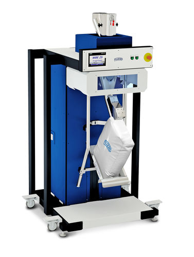 Ensacadora vertical - WBE 25 DDK VS - Huzap GmbH - ponderal / para bolsas con válvula / para la industria agroalimentaria