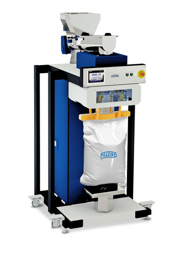 Ensacadora vertical - WBE 25 DS OS - Huzap GmbH - ponderal / para sacos de boca abierta / para la industria agroalimentaria