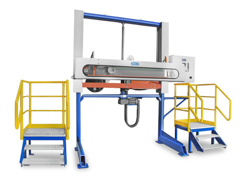 Soldadora por impulsos semiautomática - SSV 2350 - Huzap GmbH - al vacío / asistida por ordenador / horizontal