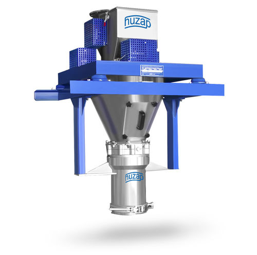 Ensacadora vertical - WNE 25 DKK OS - Huzap GmbH - ponderal / semiautomática / para sacos de boca abierta