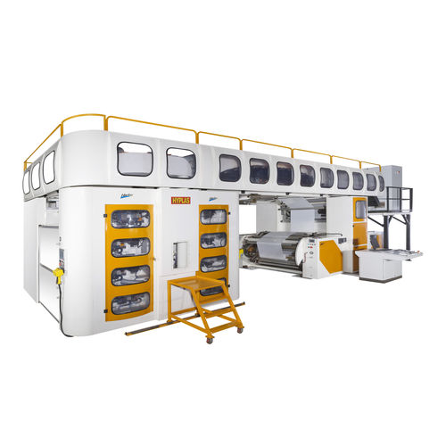 Prensa flexográfica de 6 colores - PRIMEFLEX SERIES - HYPLAS Machinery Co., Ltd - de film de plástico