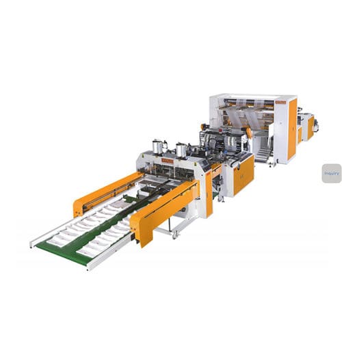 Máquina para fabricar bolsas de plástico - HP-TS-AUSR-SG-2L SERIES (2 LINES) - HYPLAS Machinery Co., Ltd - automática