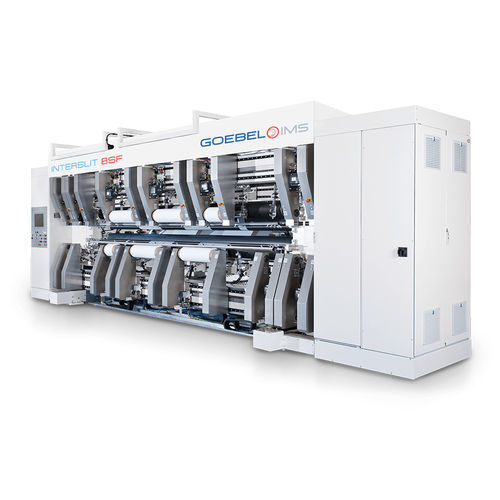 Cortadora rebobinadora automática - INTERSLIT BSF - IMS TECHNOLOGIES S.p.A. - compacta / modular / para films de plástico