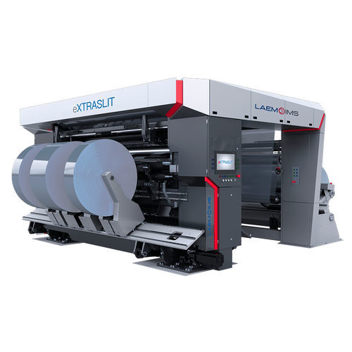 Cortadora rebobinadora automática - eXTRASLIT - IMS TECHNOLOGIES S.p.A. - compacta / de alta velocidad / para films de plástico
