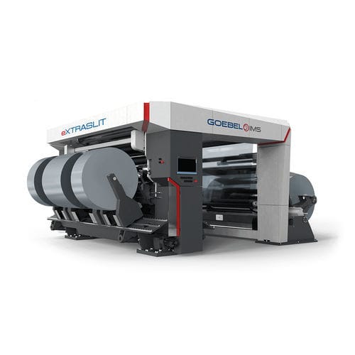 Cortadora rebobinadora compacta - eXTRASLIT - IMS TECHNOLOGIES S.p.A. - modular / para films de plástico / económica