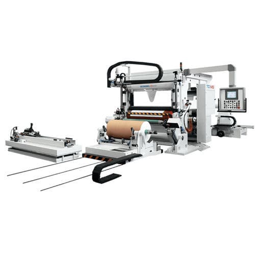Cortadora rebobinadora automática - T0 M - IMS TECHNOLOGIES S.p.A. - de 1 eje / para papel