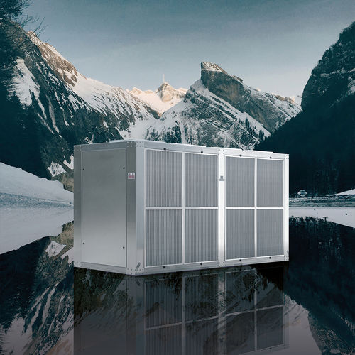 Evaporador con condensador de aire - GF1A - Industrial Frigo S.r.l. - de proceso