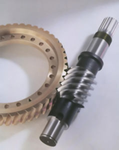 Engranaje de tornillo sin fin - GIRARD TRANSMISSIONS - en espiral / con brida / a medida