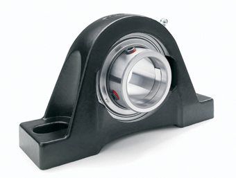 Soporte con rodamiento empotrado - TIMKEN Europe - monobloque / con rodamiento de bolas / con bloqueo por pernos de fijación