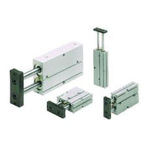 Cilindro neumático - ZLBDM series - AUTOMAX - con pistón doble / de doble efecto / plano