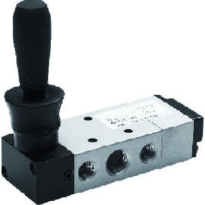 Distribuidor neumático de cajón - DML22U53L series - AUTOMAX - de palanca / de 5/3 vías