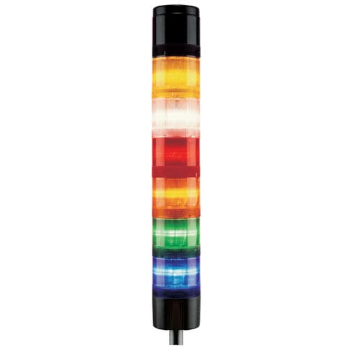 Columna de señalización de xenón - O270 - ae&t - de flash intermitente / de 3 colores / IP54