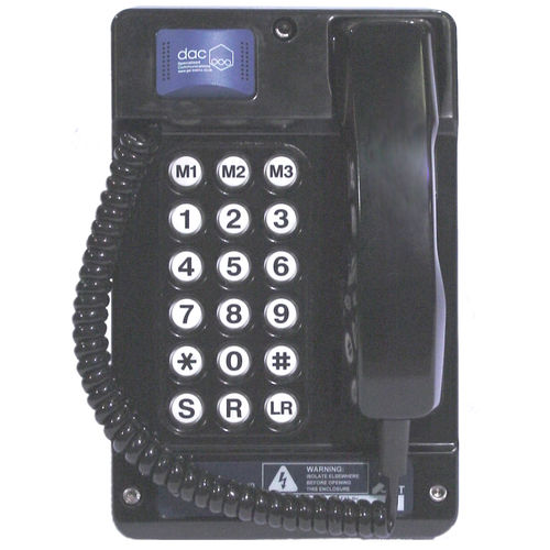 Teléfono ATEX - AUTELDAC5 - ae&t - analógico / IP66 / resistente a las intemperies