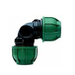 Racor hidráulico - IQ22220F0N series - Irritec S.r.l. - roscado / acodado / de plástico
