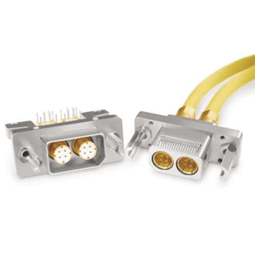 Conector de alta velocidad - Smiths Interconnect - de datos / óptico / quadrax