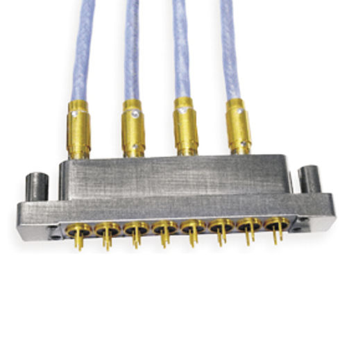 Conector twinaxial - MDTX  - Smiths Interconnect - híbrido / Ethernet / micro-D