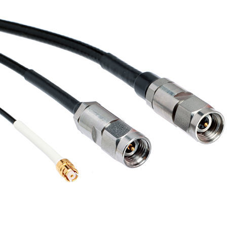 Arnés de cables eléctricos de coaxial - SpaceNXT™ QT Series - Smiths Interconnect - RF / recto / de baja pérdida